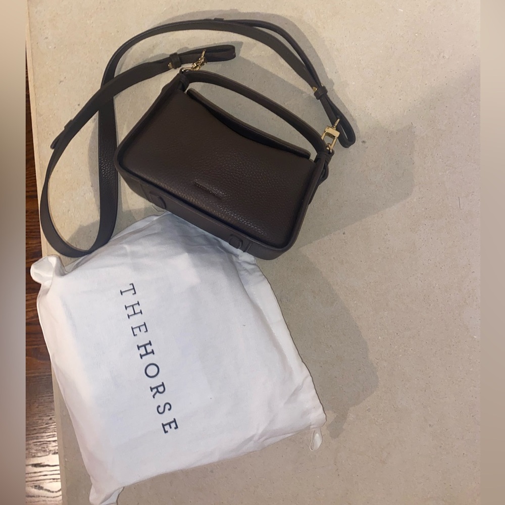 The Horse Chocolate Brown Mini Clementine Bag